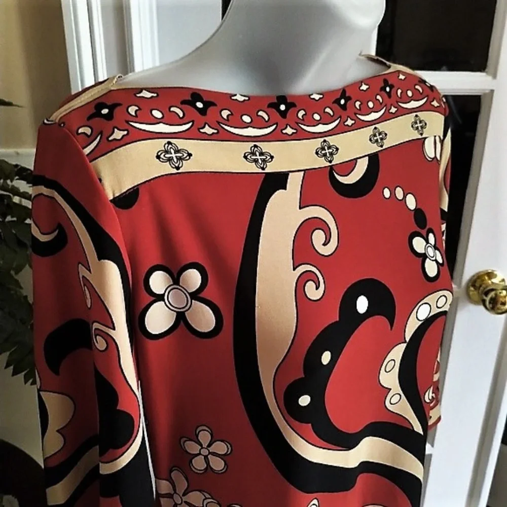 City Triangles Shift Dress S/M - Picture 2 of 5